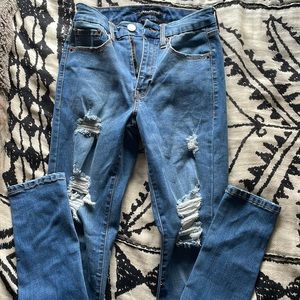 Aeropostale high rise curvy jeggings size 4 reg